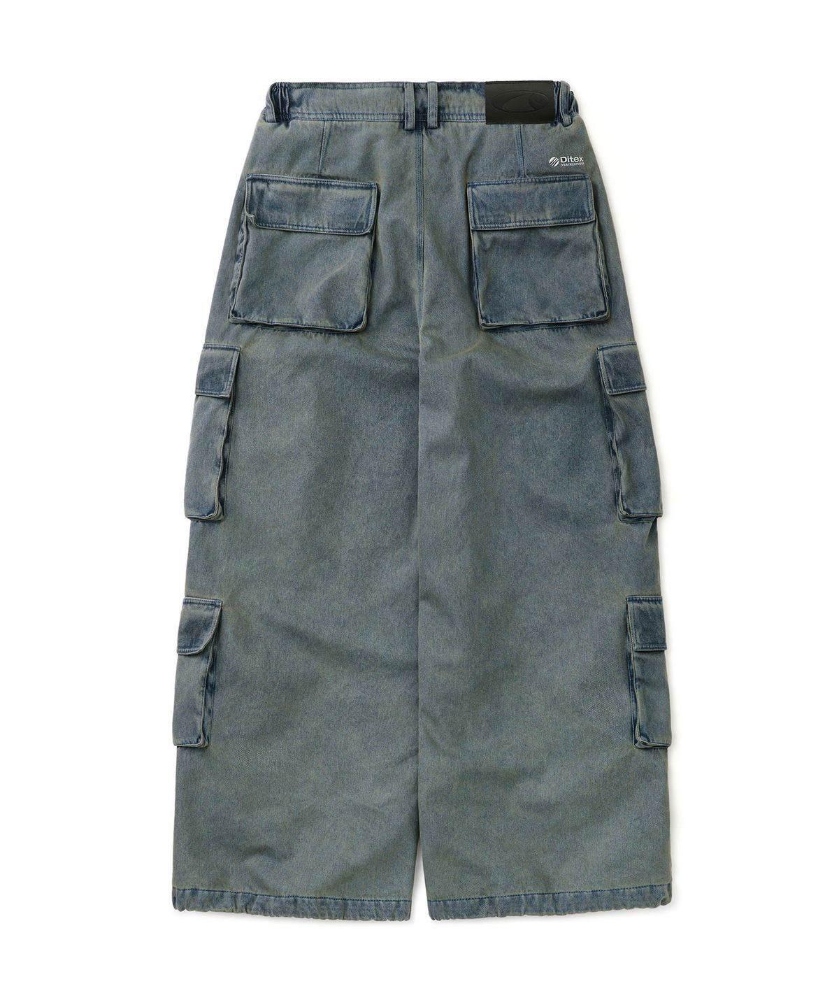 디미토(DIMITO) DENIM MULTI CARGO PANTS (WIDE FIT LV.2) DW LIGHT BLUE