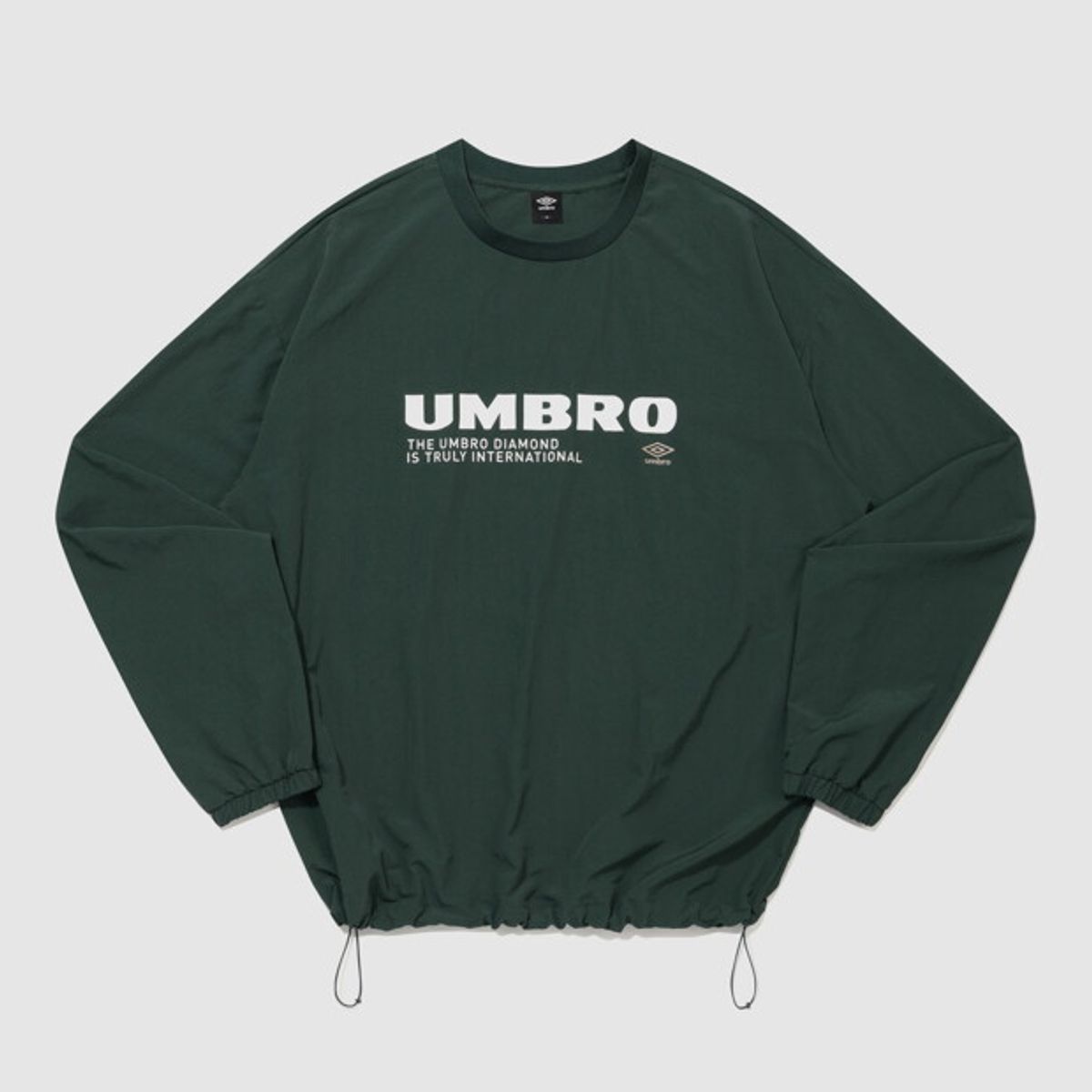 엄브로(UMBRO) 클래식 긴팔 피스테 그린 UR321CWT93