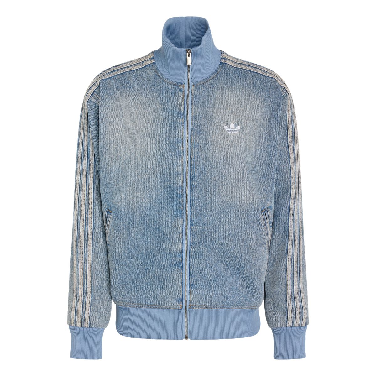 아디다스(ADIDAS) 데님 파이어버드 트랙탑 - 블루데님 / KS4970