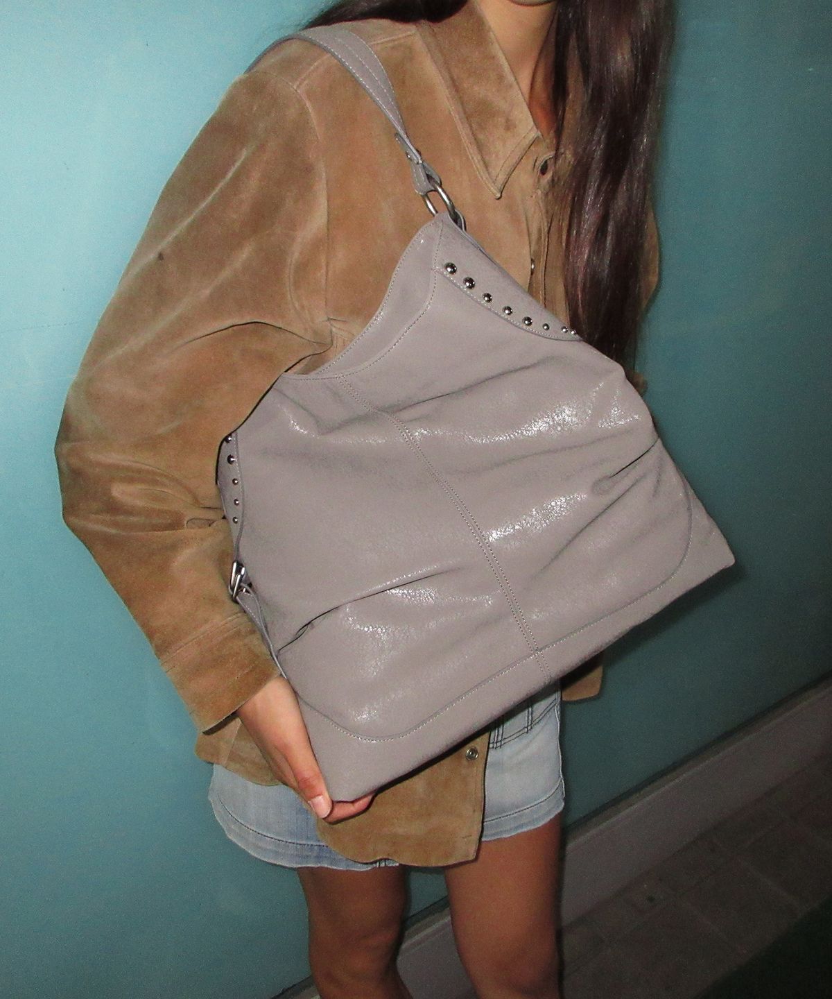 여밈(YEOMIM) scatter bag (concrete)