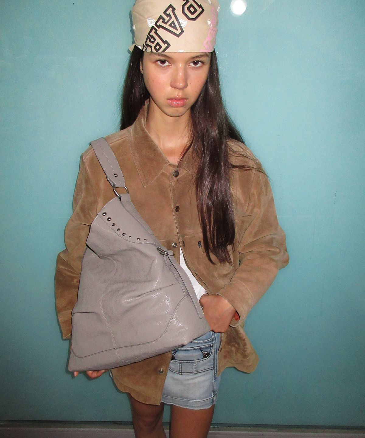 여밈(YEOMIM) scatter bag (concrete)