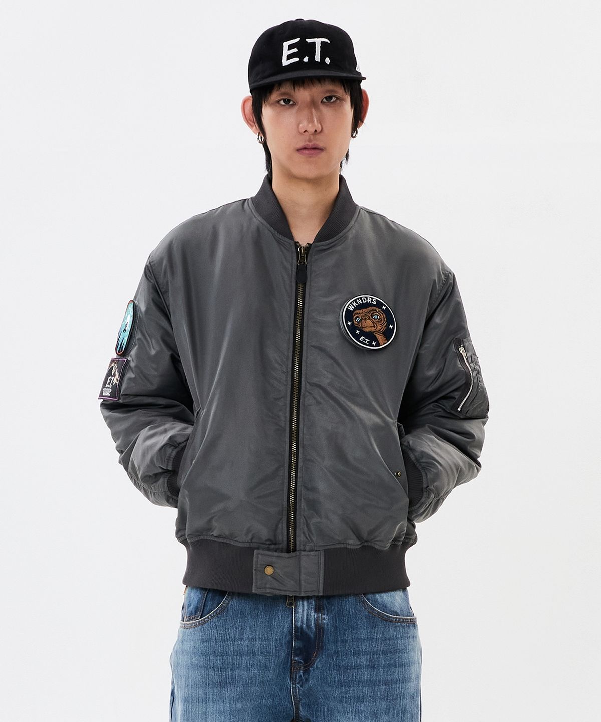 위캔더스(WKNDRS) WKNDRS x E.T. CAP (BLACK)
