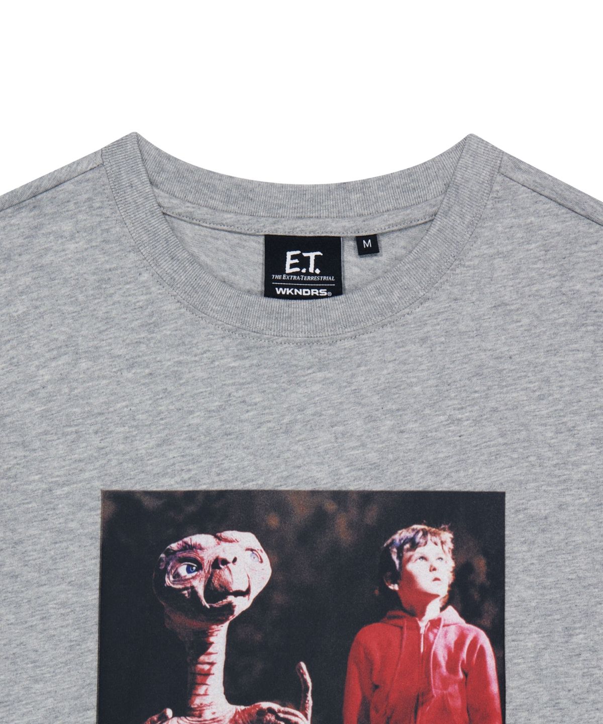 위캔더스(WKNDRS) WKNDRS x E.T. LAYERED T-SHIRT (M.GREY)