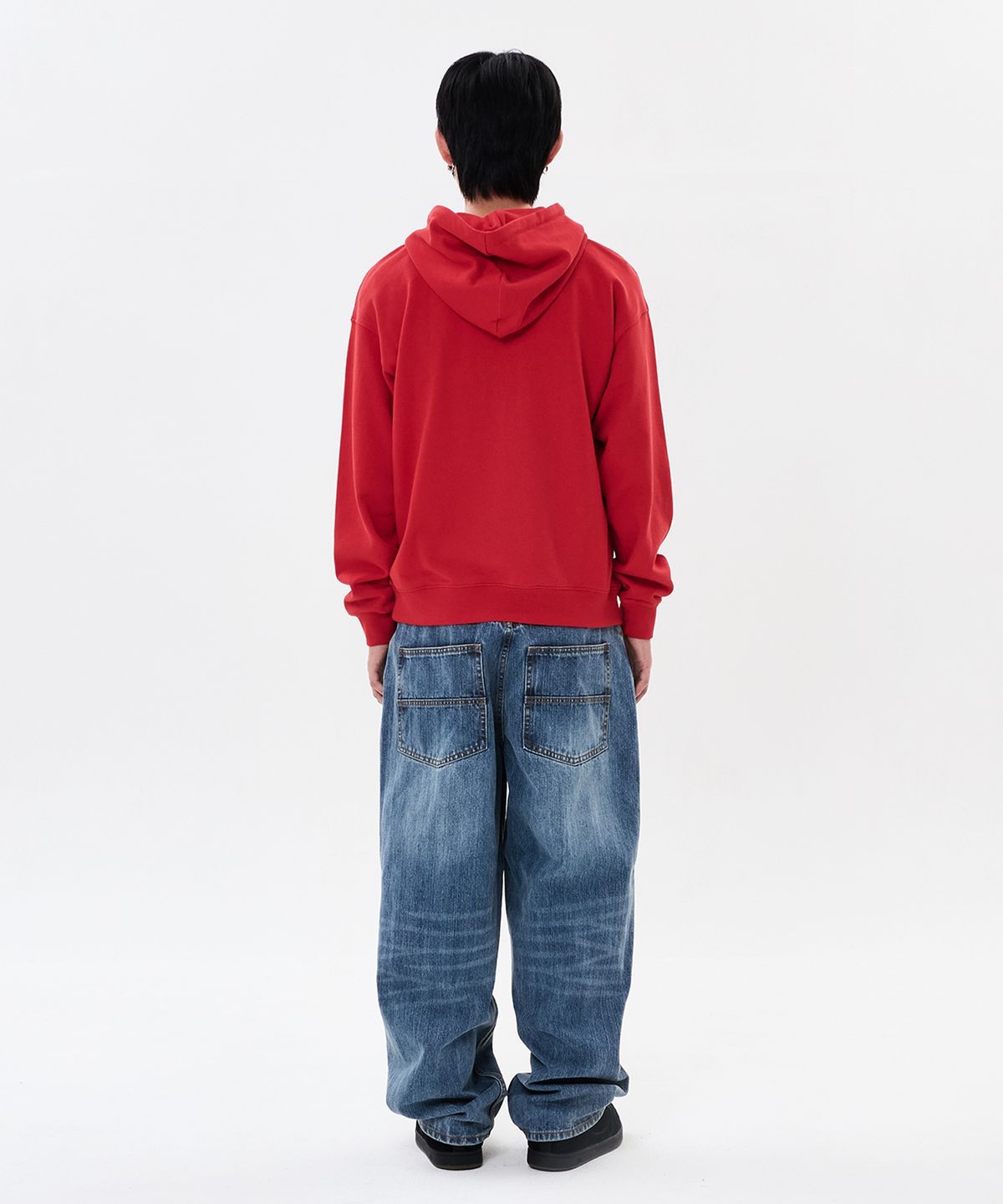 위캔더스(WKNDRS) WKNDRS x E.T. HOODIE (RED)