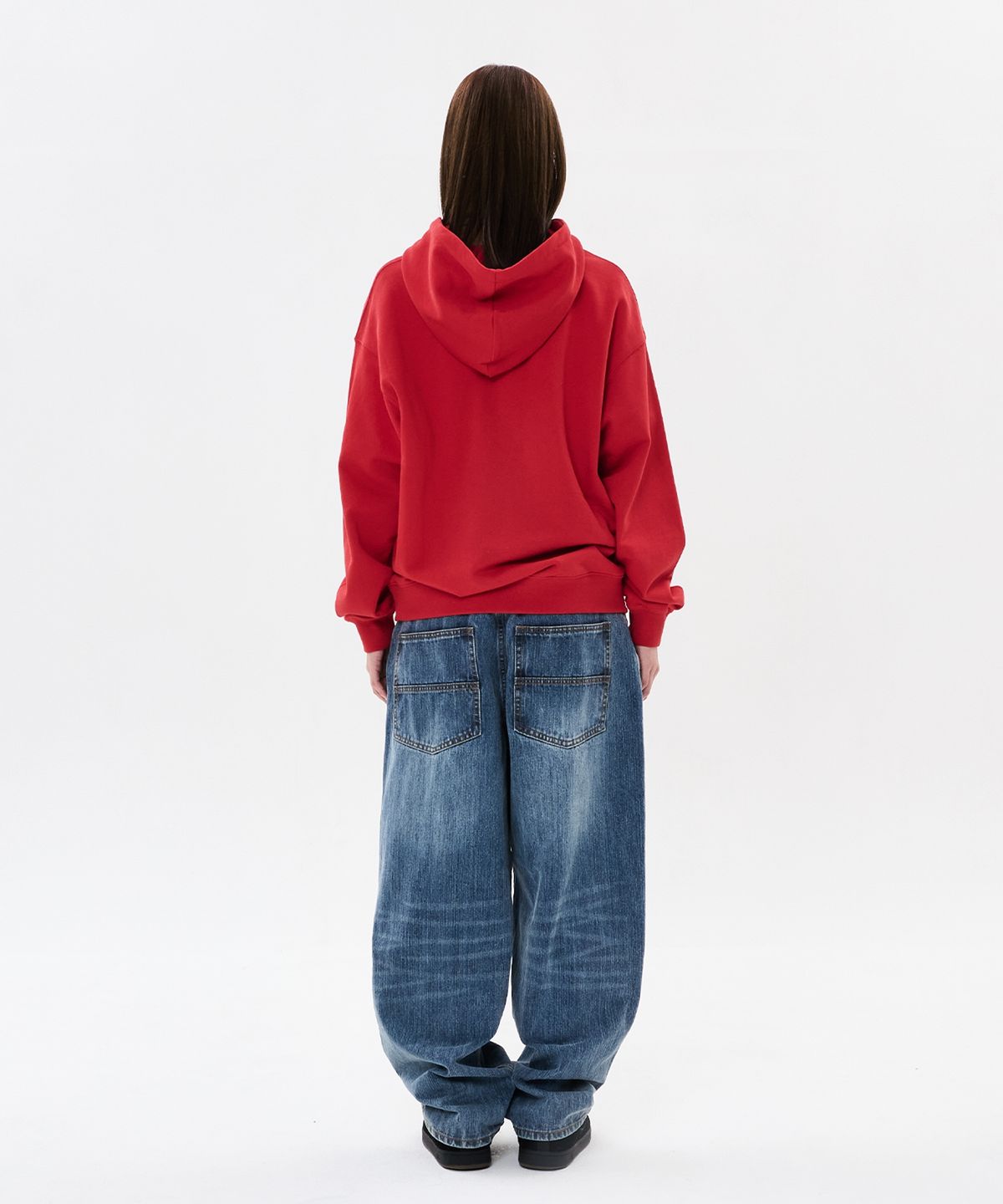 위캔더스(WKNDRS) WKNDRS x E.T. HOODIE (RED)