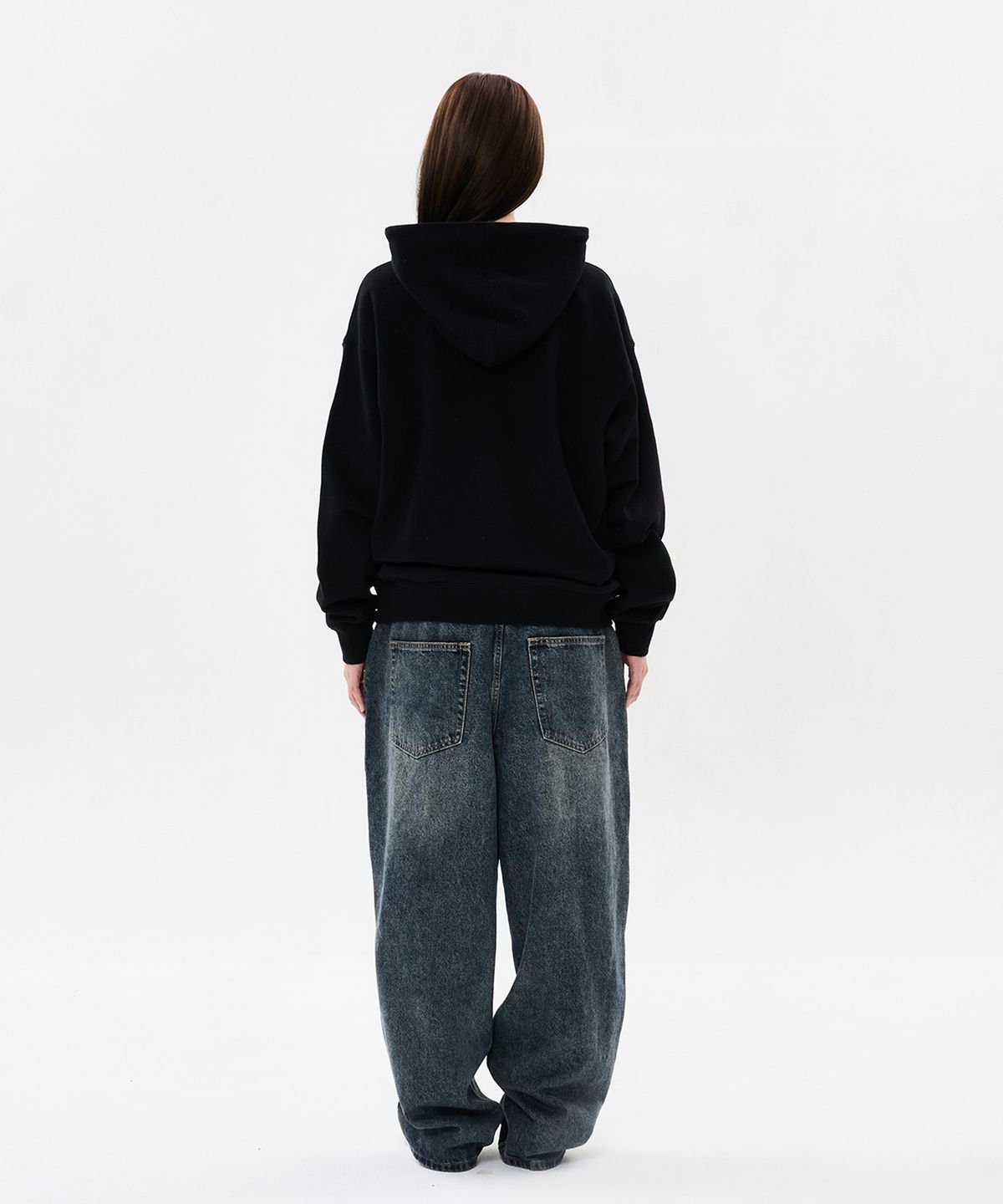 위캔더스(WKNDRS) WKNDRS x E.T. HOODIE (BLACK)
