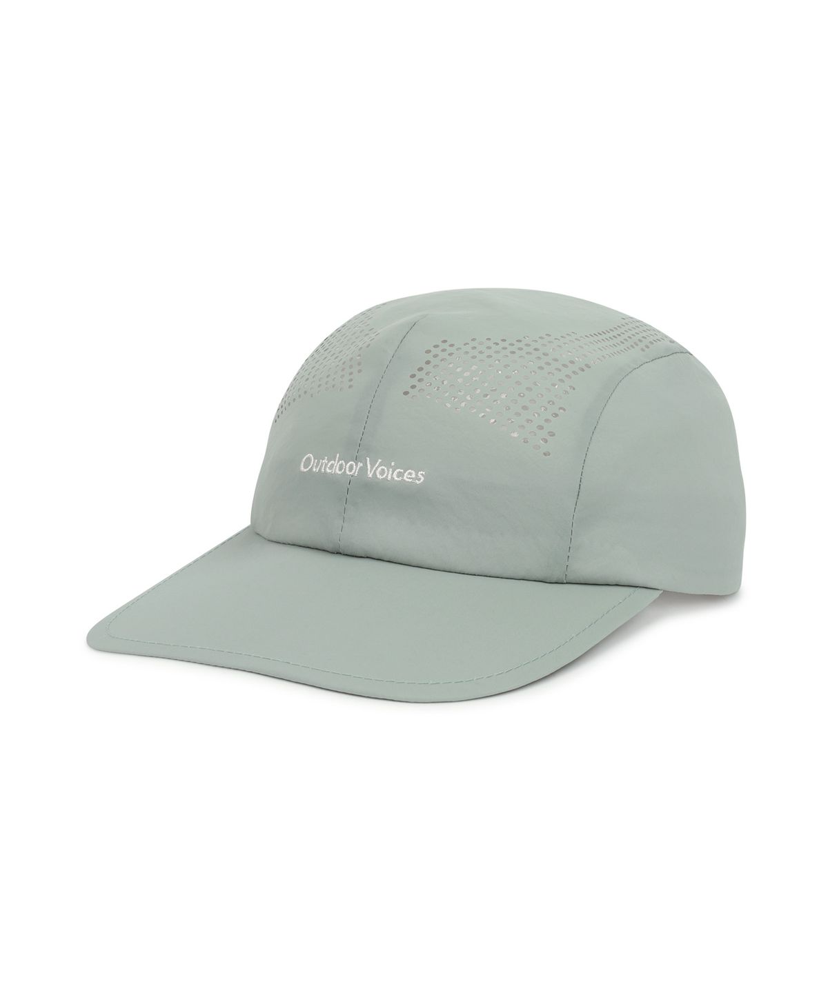 아웃도어 보이스(OUTDOOR VOICES) Technol-OV AIRHOLE RUNNING CAP (MINT GRAY)