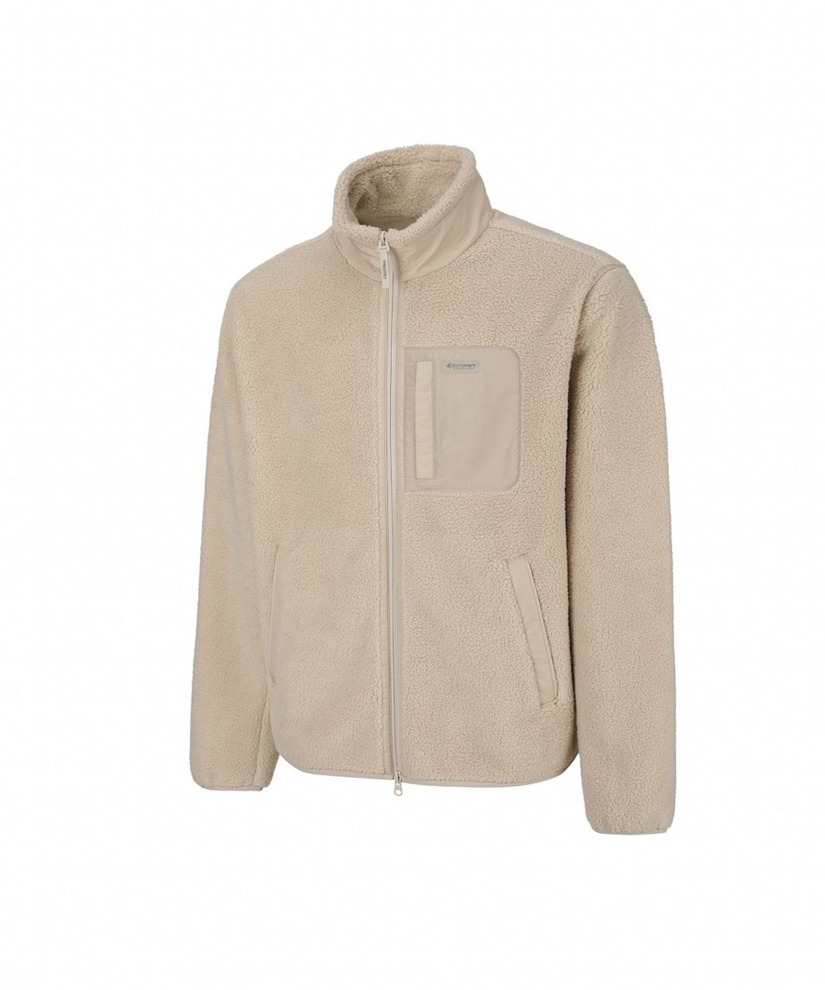 디스커버리 익스페디션(DISCOVERY EXPEDITION) 남성 테크플리스 하이브리드 하이넥 자켓 (L/BEIGE)