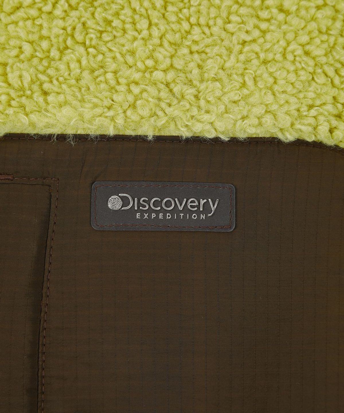 디스커버리 익스페디션(DISCOVERY EXPEDITION) 남성 테크플리스 하이브리드 하이넥 자켓 (L/OLIVE)