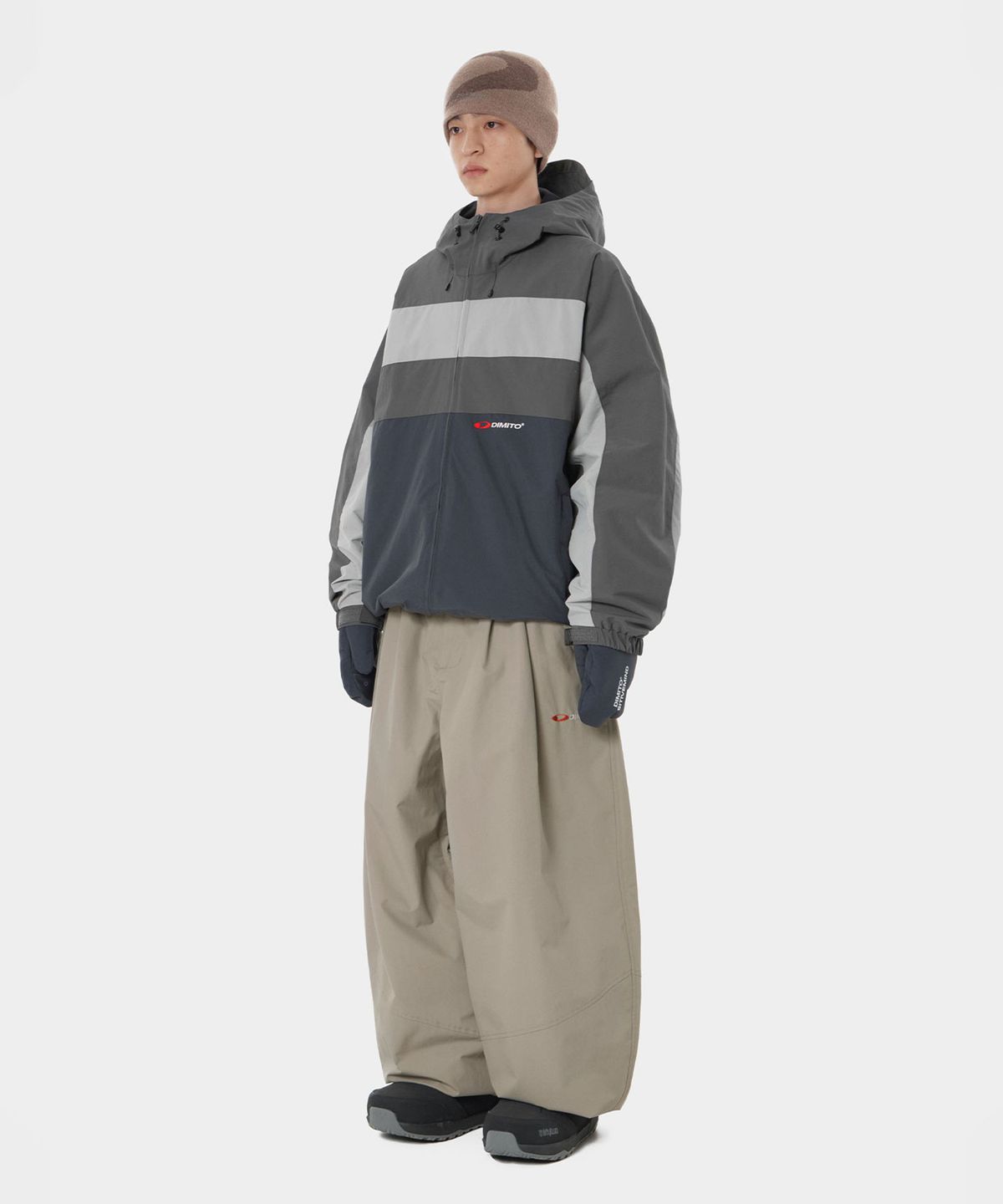 디미토(DIMITO) 26 AIR FORCE BANDED PANTS (WIDE FIT LV.2) GOAT