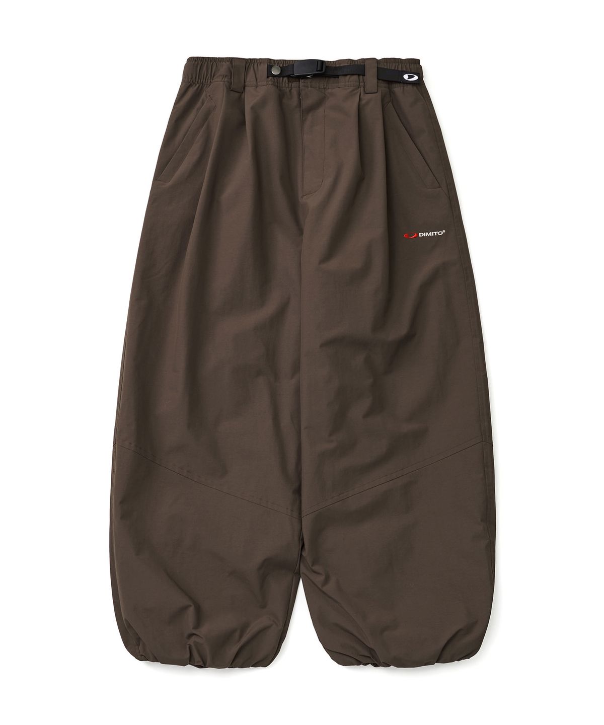 디미토(DIMITO) 26 AIR FORCE BANDED PANTS (WIDE FIT LV.2) DEEP BROWN