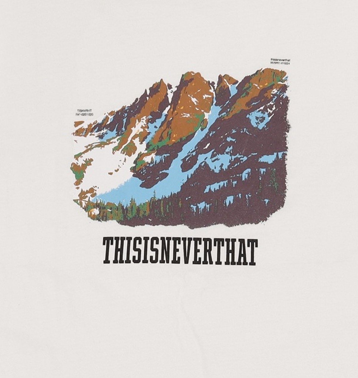 디스이즈네버댓(THISISNEVERTHAT) 반소매 티셔츠 S