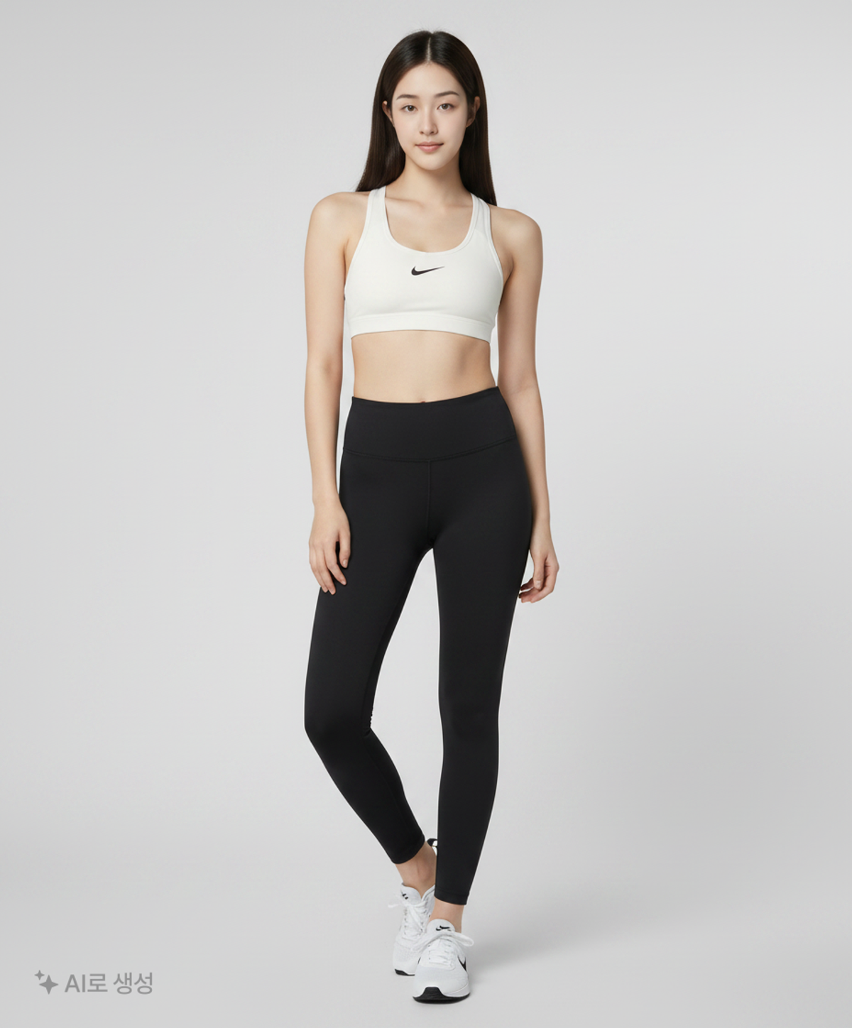 나이키(NIKE) 스우시 미디엄 서포트 패드 스포츠 브라 W - 화이트:스톤 모브:블랙 / DX6822-100 S