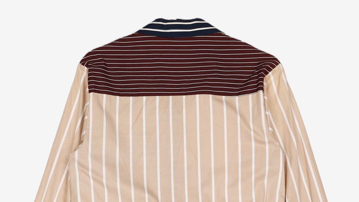 블랭크(BLANK) STRIPE MIX SHIRT-BE FREE