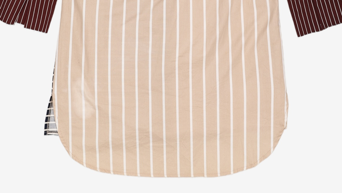 블랭크(BLANK) STRIPE MIX SHIRT-BE FREE