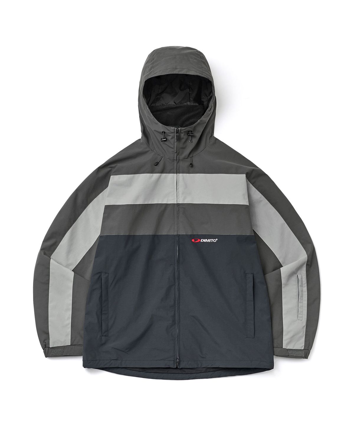 디미토(DIMITO) LINE BLOCK JACKET DARK NAVY