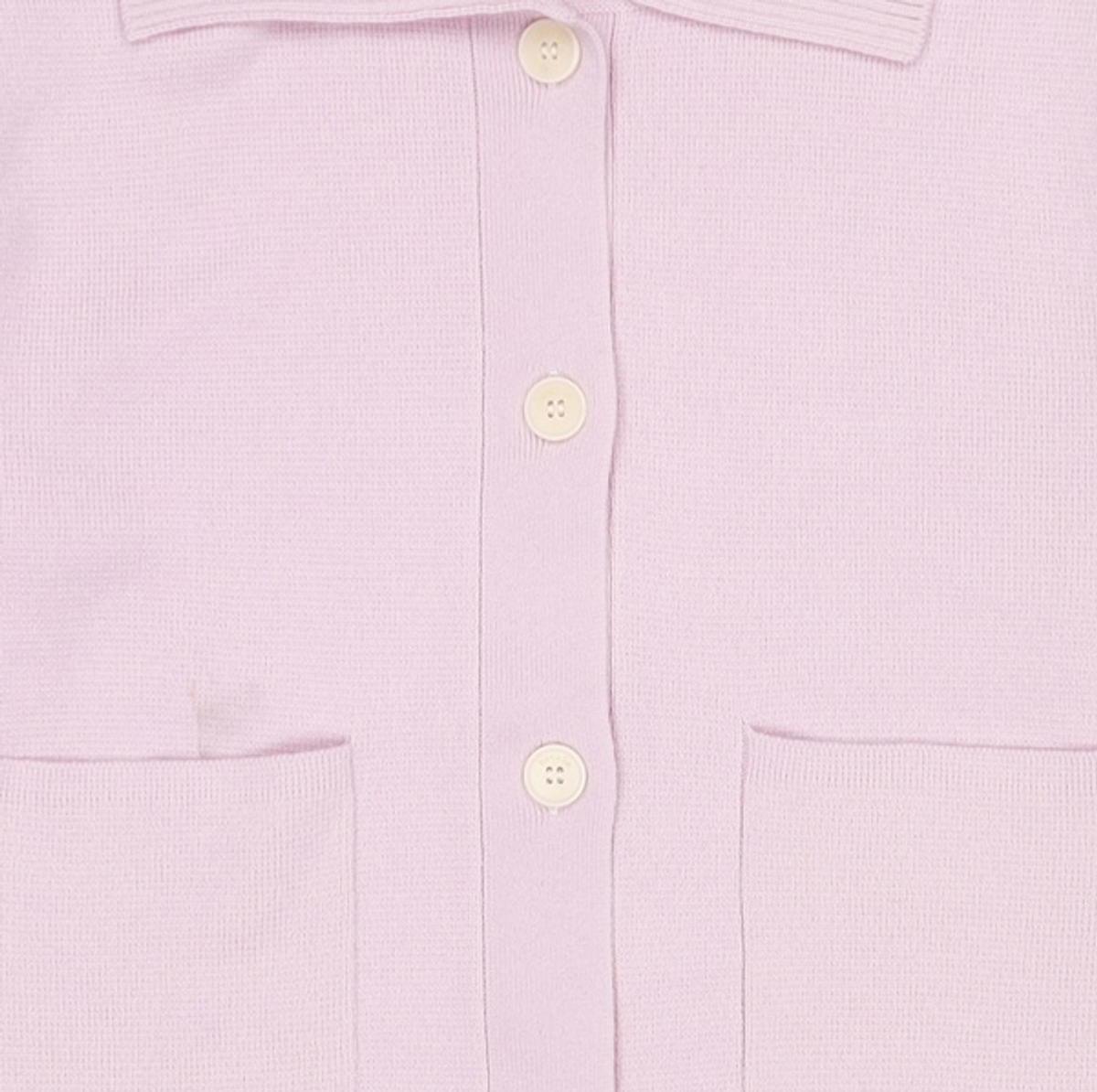 코텔로(KOTELO) Cashmere Blended Wide Collar Cardigan  lavendar FREE