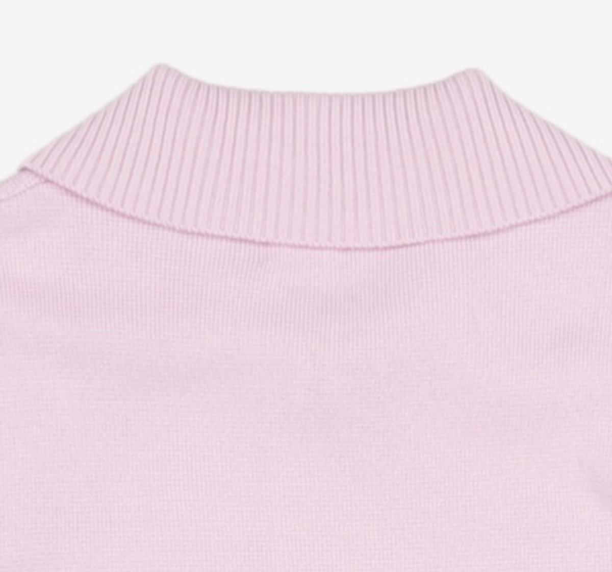 코텔로(KOTELO) Cashmere Blended Wide Collar Cardigan  lavendar FREE