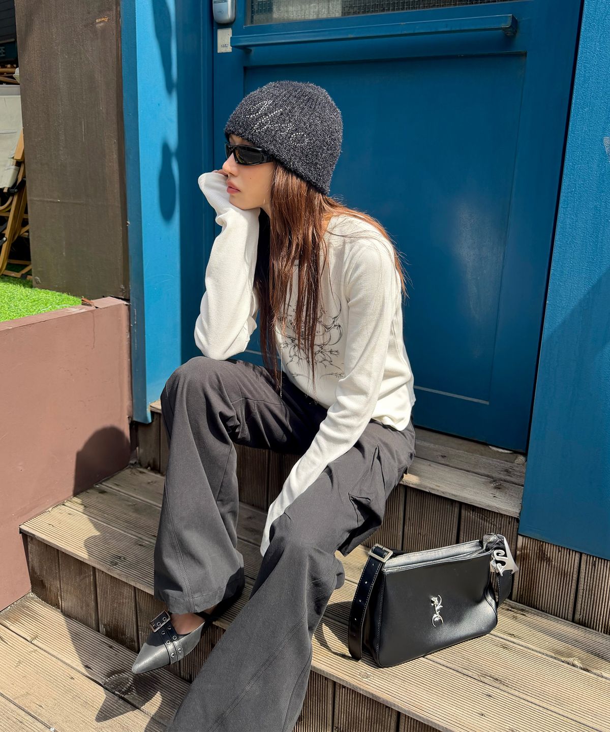 이프소마그넷(IFSO MAGNET) Logo Beanie