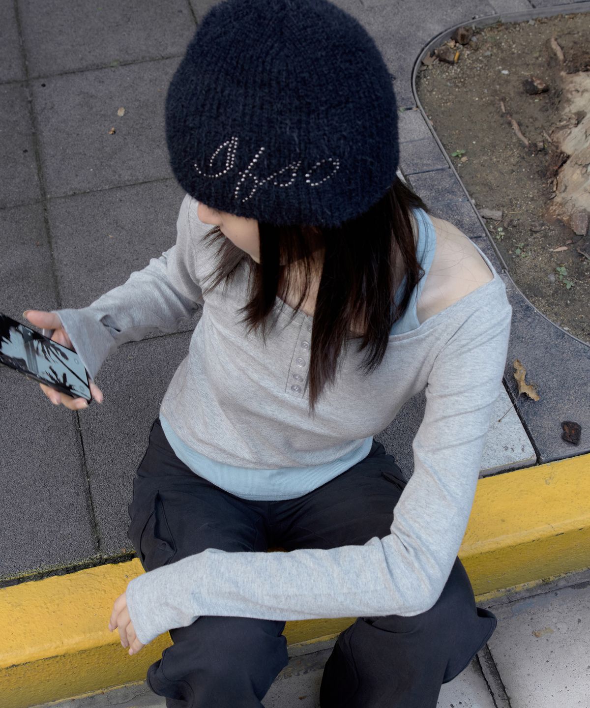 이프소마그넷(IFSO MAGNET) Logo Beanie