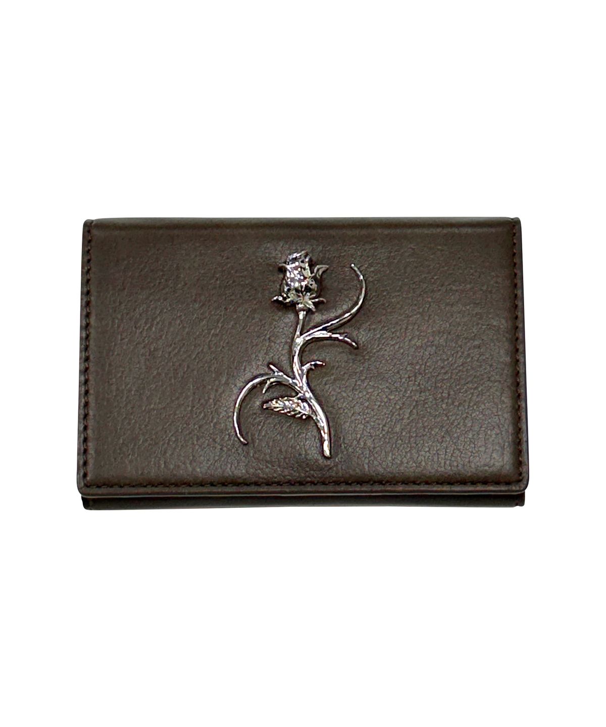 이프소마그넷(IFSO MAGNET) Rose Card Wallet - BROWN