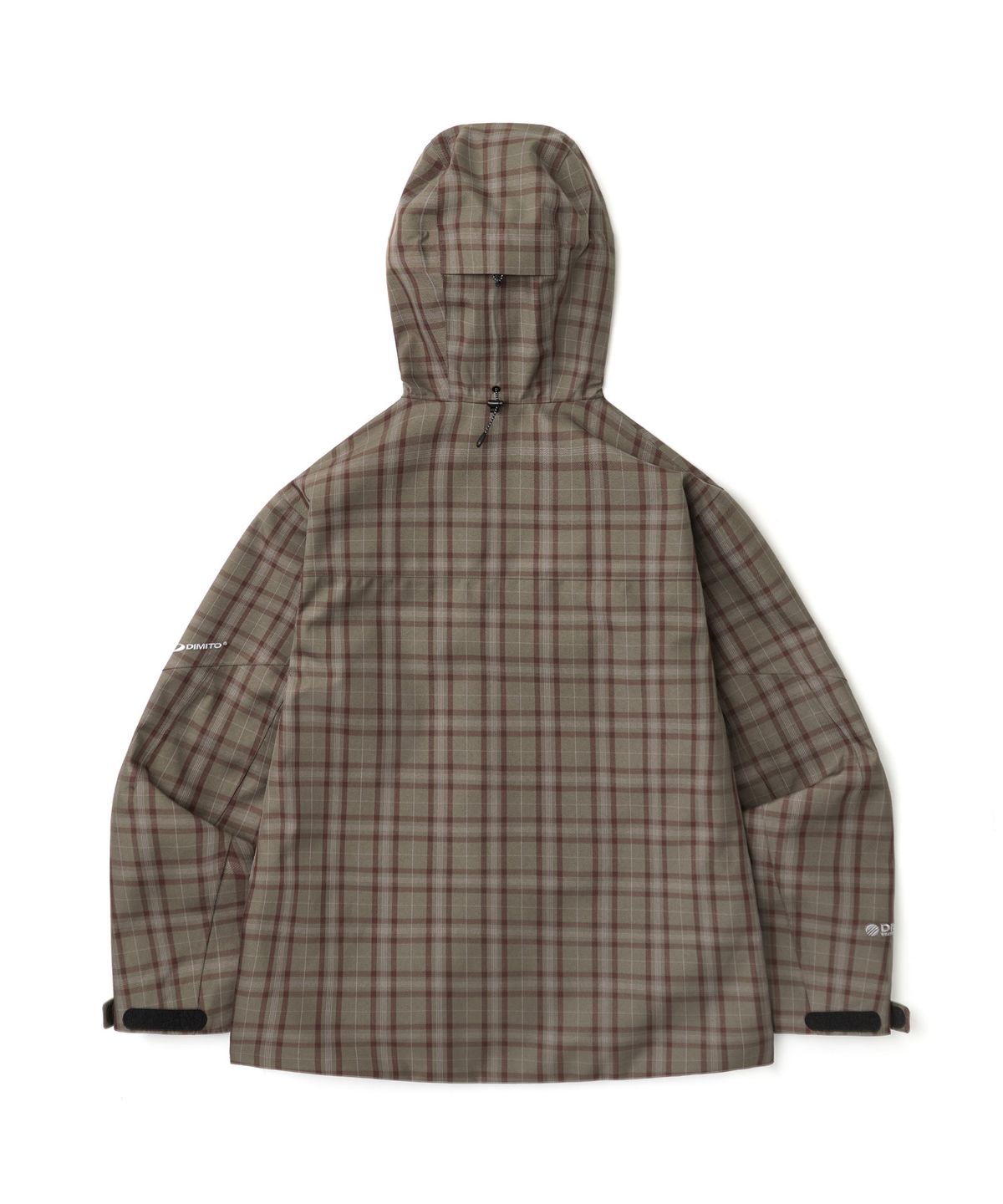 디미토(DIMITO) STUD 2L JACKET BROWN CHECK