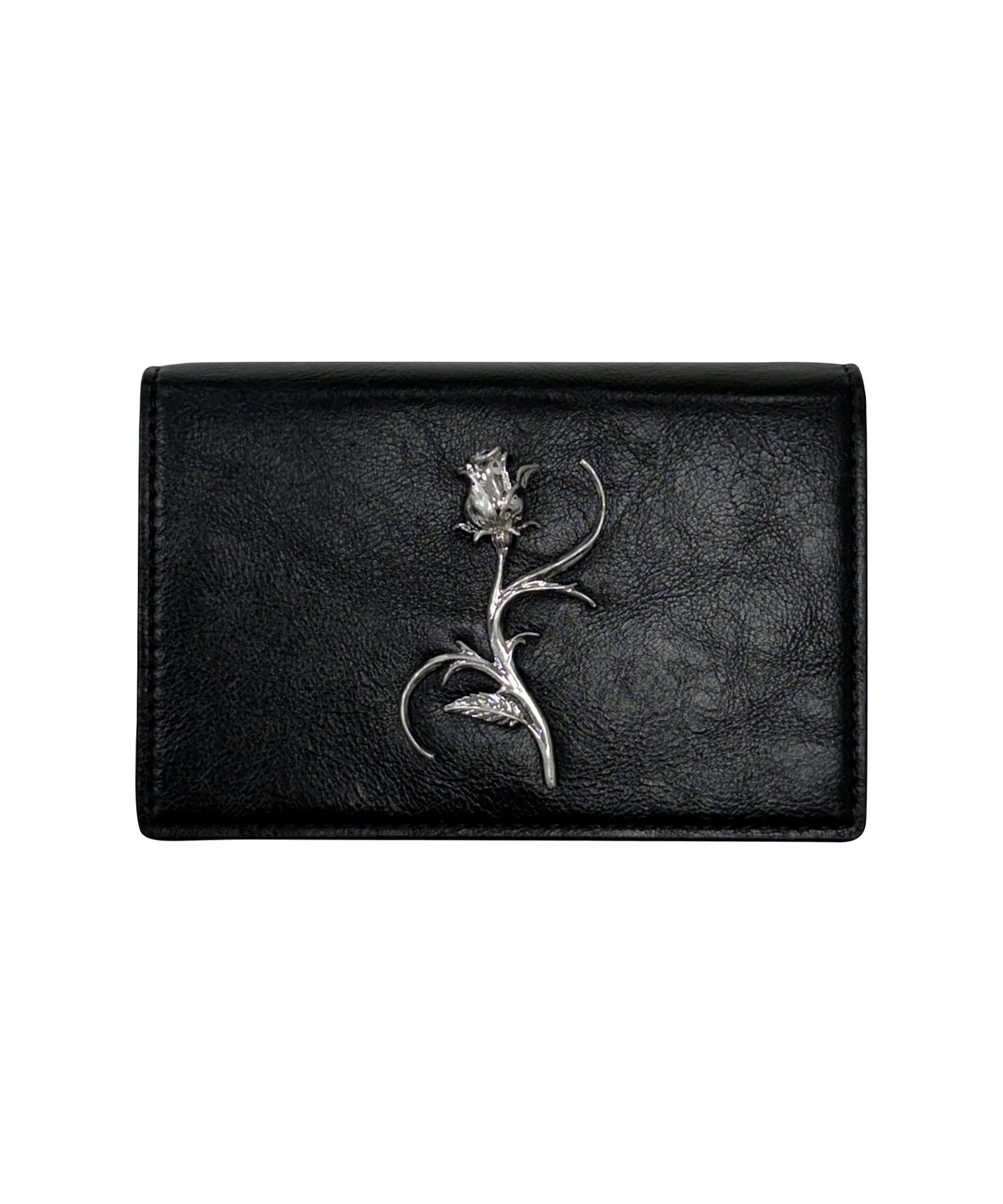 이프소마그넷(IFSO MAGNET) Rose Card Wallet - BLACK
