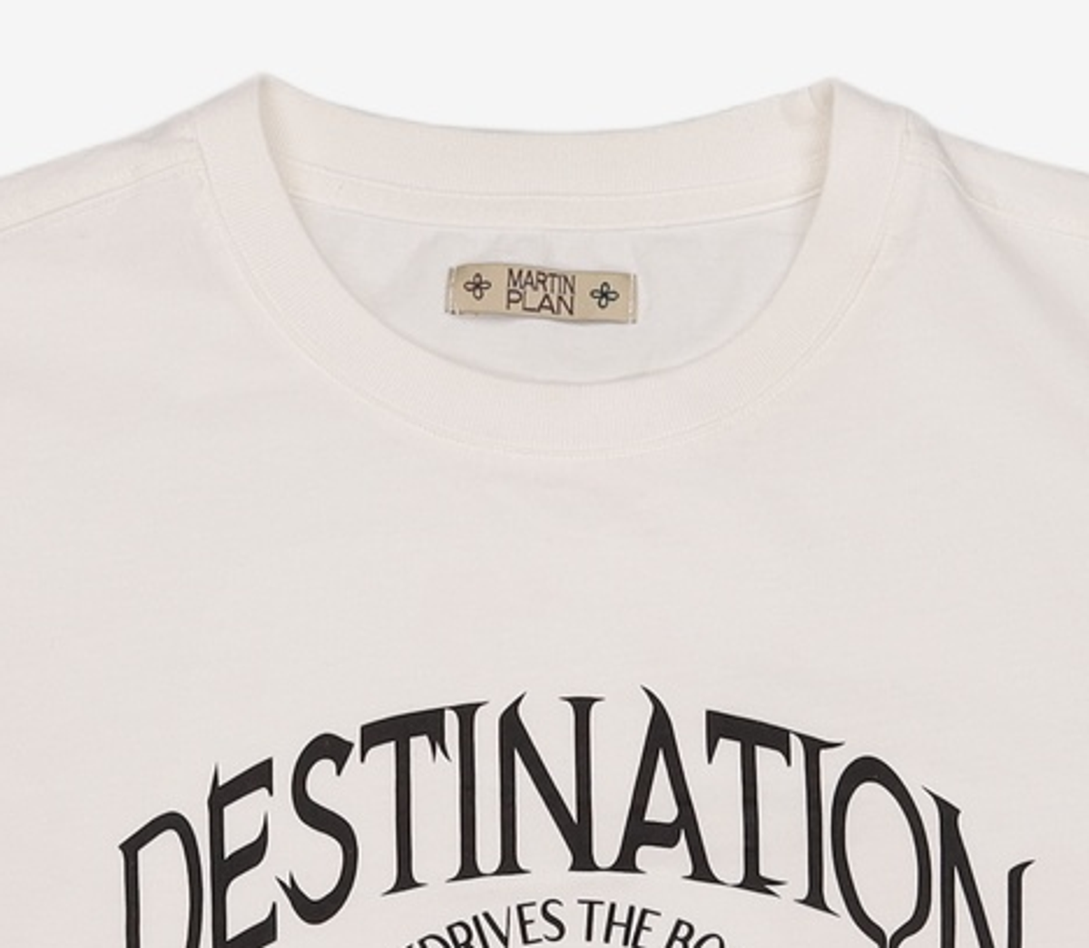 마틴플랜(MARTIN PLAN) Destination Half T - WHITE 105