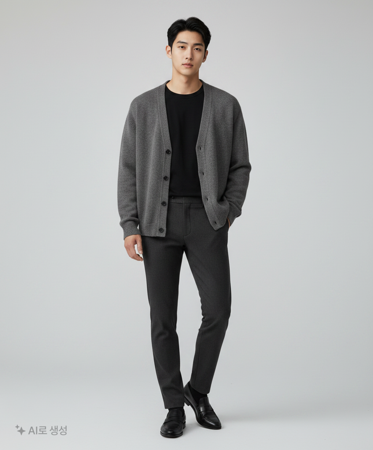 꼼파뇨(CPGN STUDIO) 카디건 L