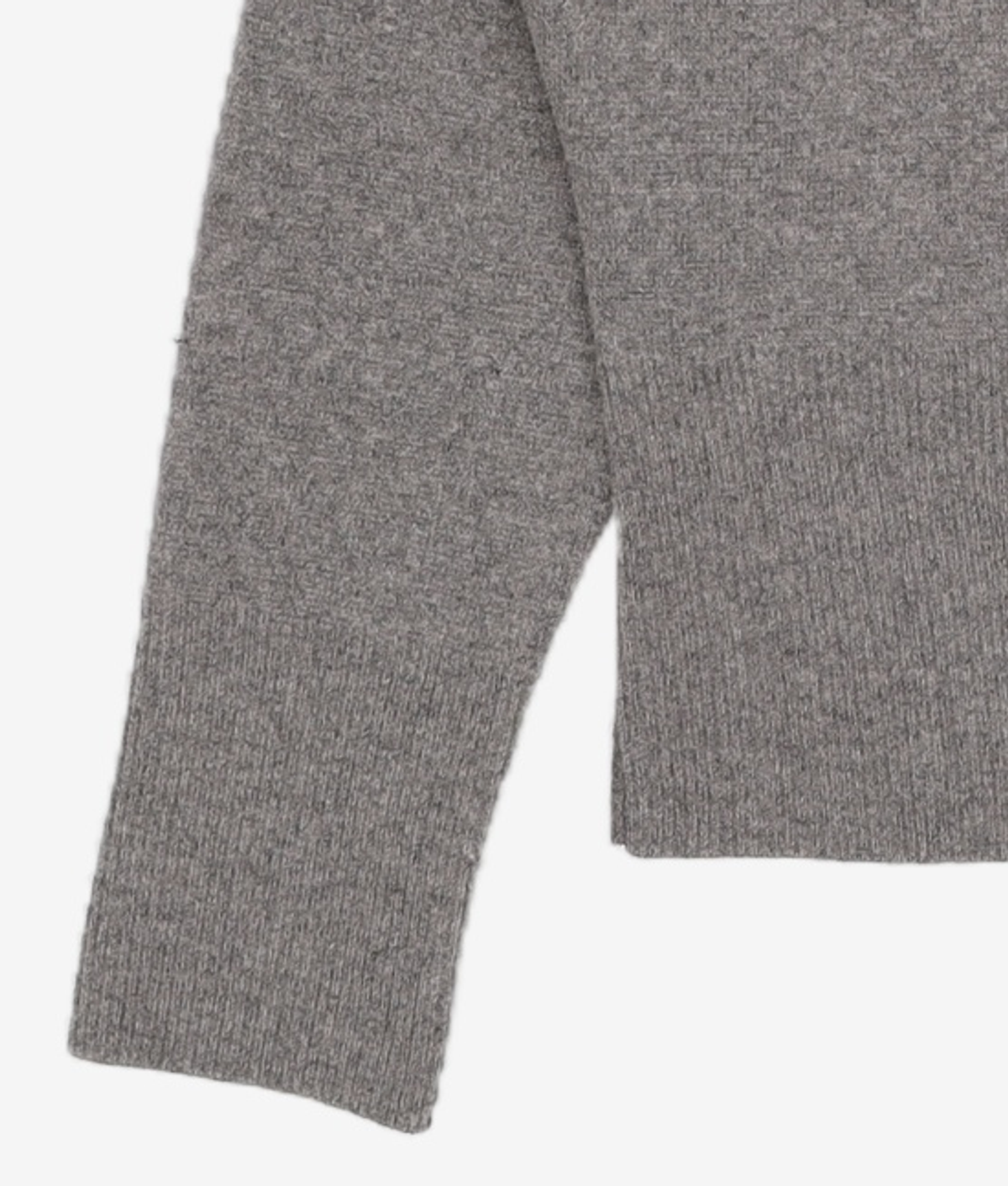 비뮤즈맨션(BEMUSE MANSION) Ribbon point knit cardigan - Black FREE