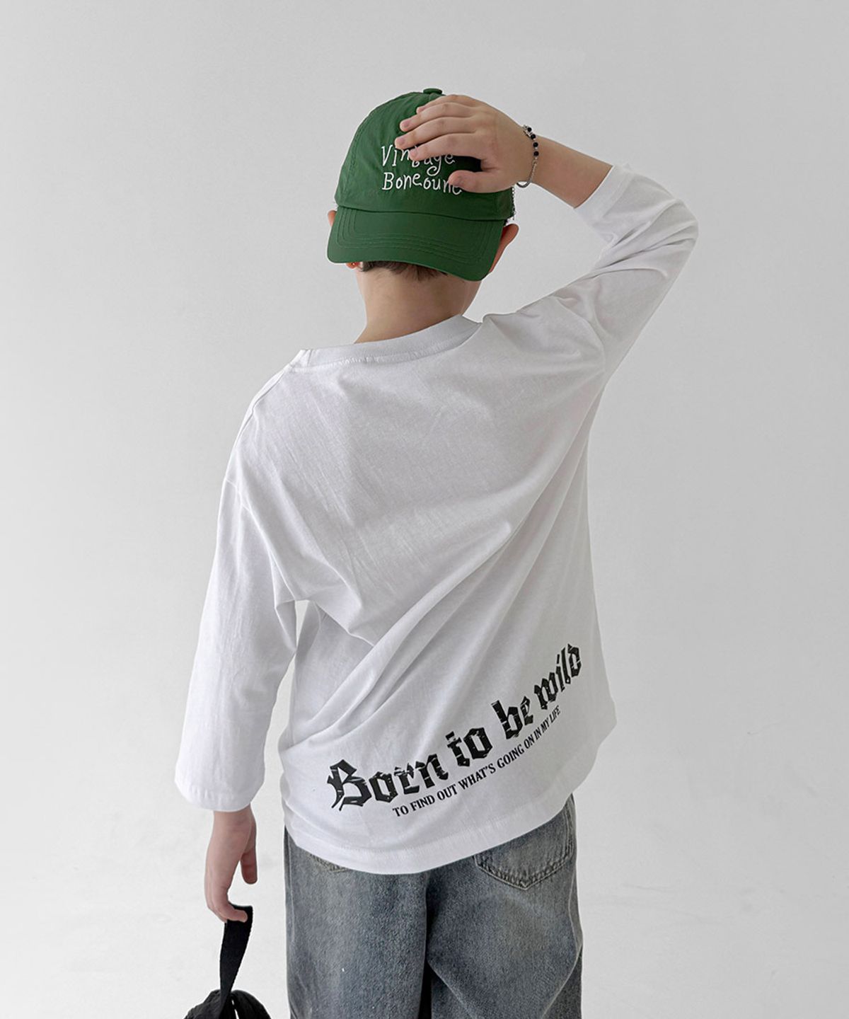 베리클로젯(BERRYCLOSET) 와일드 시스템 7부 티셔츠