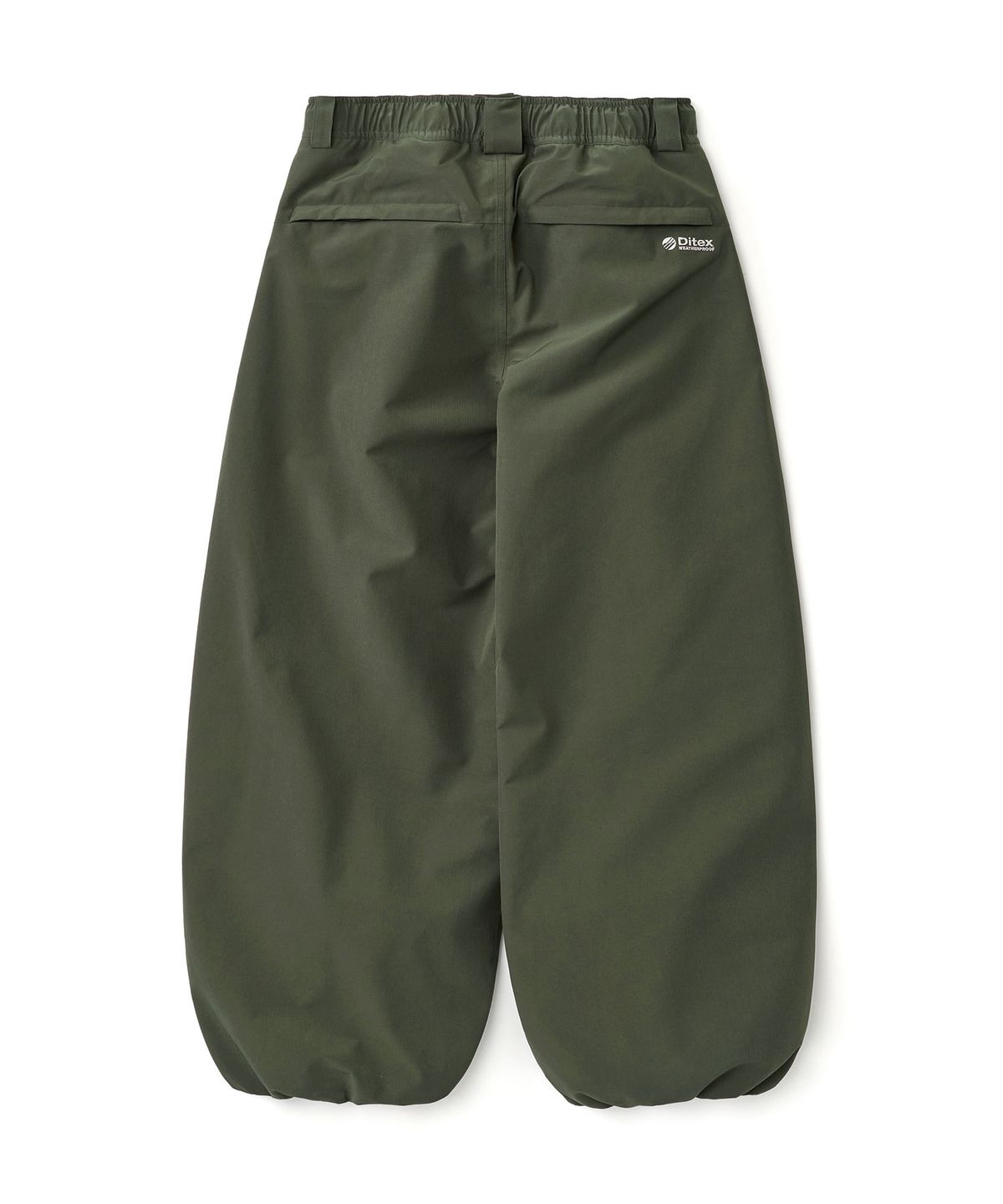 디미토(DIMITO) BANDED WIDE PANTS (WIDE FIT LV.2) DRY MUGWORT