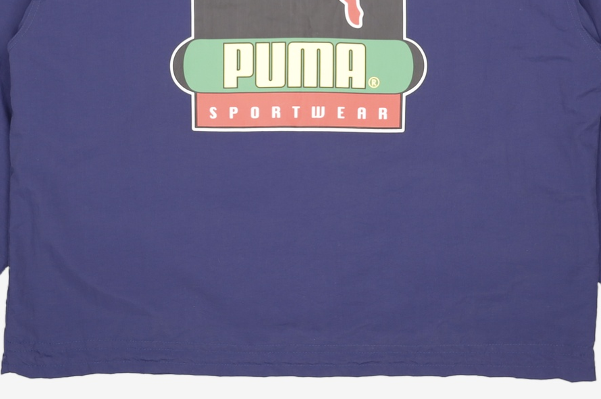 푸마(PUMA) 푸마Ⅹ버터굿즈 라이트웨이트 팝 오버 탑 - 네이비 / 534055-84 L
