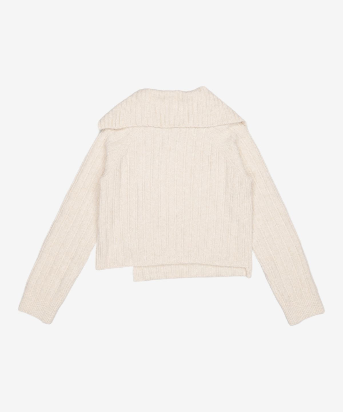 미쏘(MIXXO) 언발란스 집업_MIWCKFV26T S