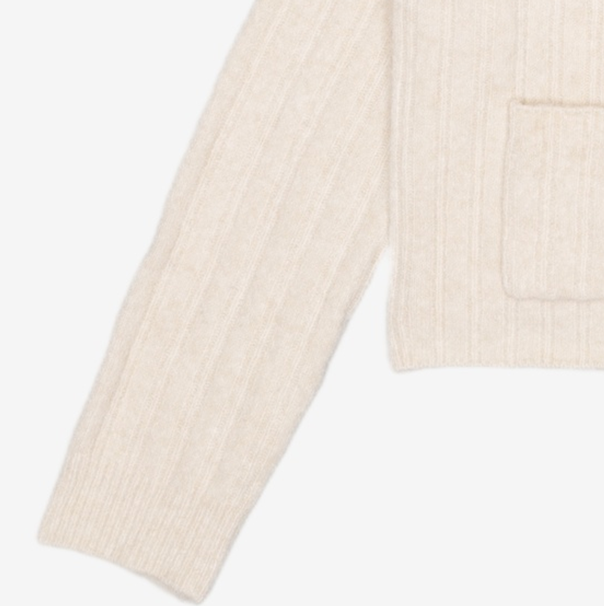 미쏘(MIXXO) 언발란스 집업_MIWCKFV26T S