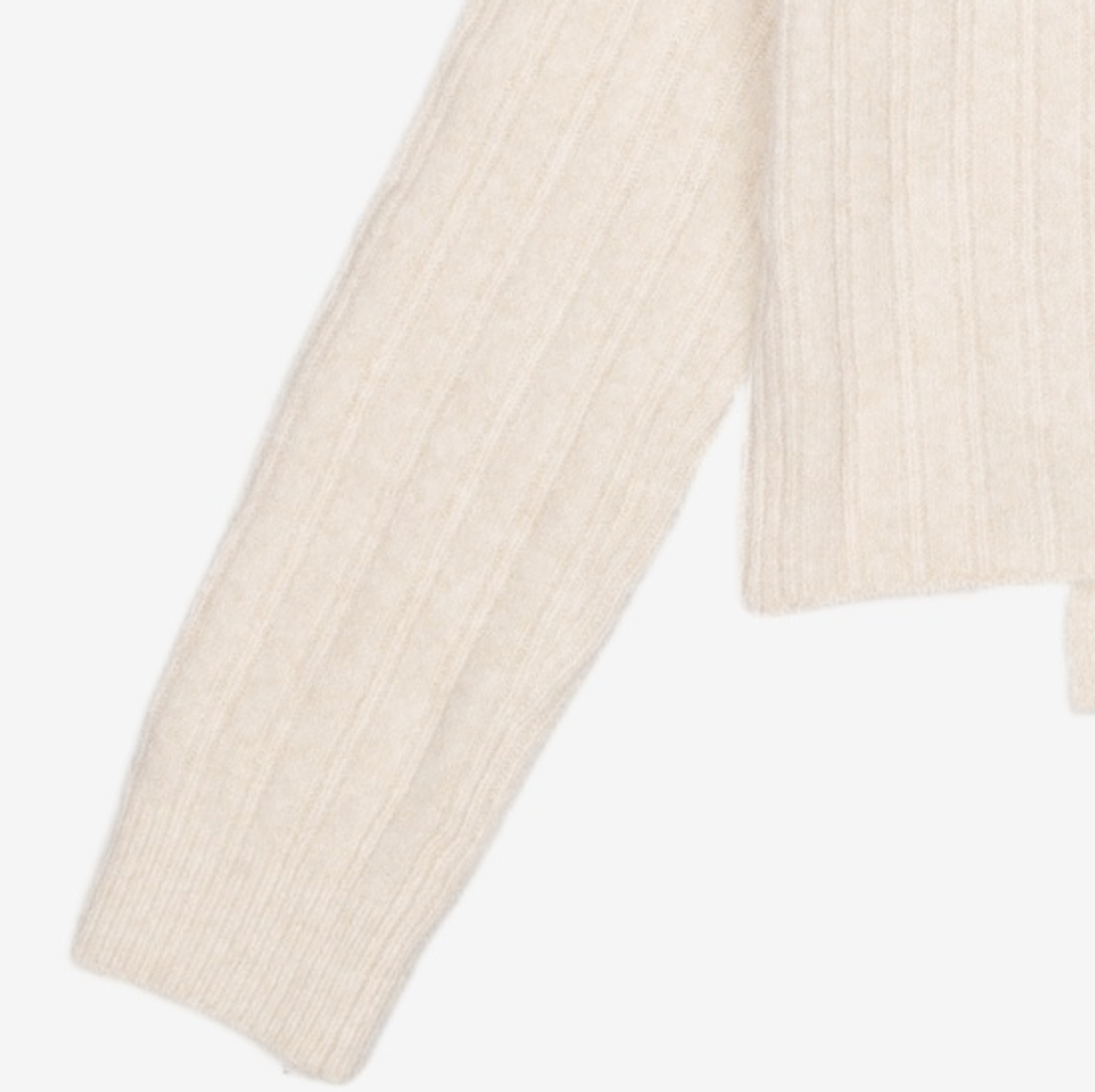 미쏘(MIXXO) 언발란스 집업_MIWCKFV26T S