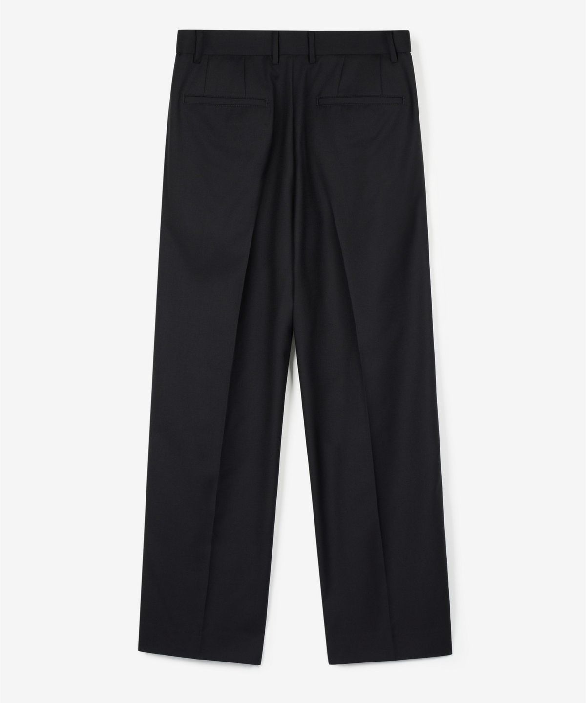 티엔지티(TNGT) Wool Blend Comfort Semi-Wide Pants (Black) TNPA6F105BK