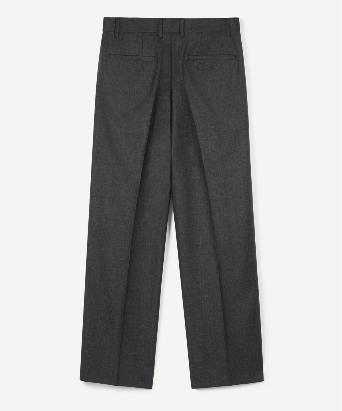 티엔지티(TNGT) Wool Blend Comfort Semi-Wide Pants (Charcoal) TNPA6F105G2