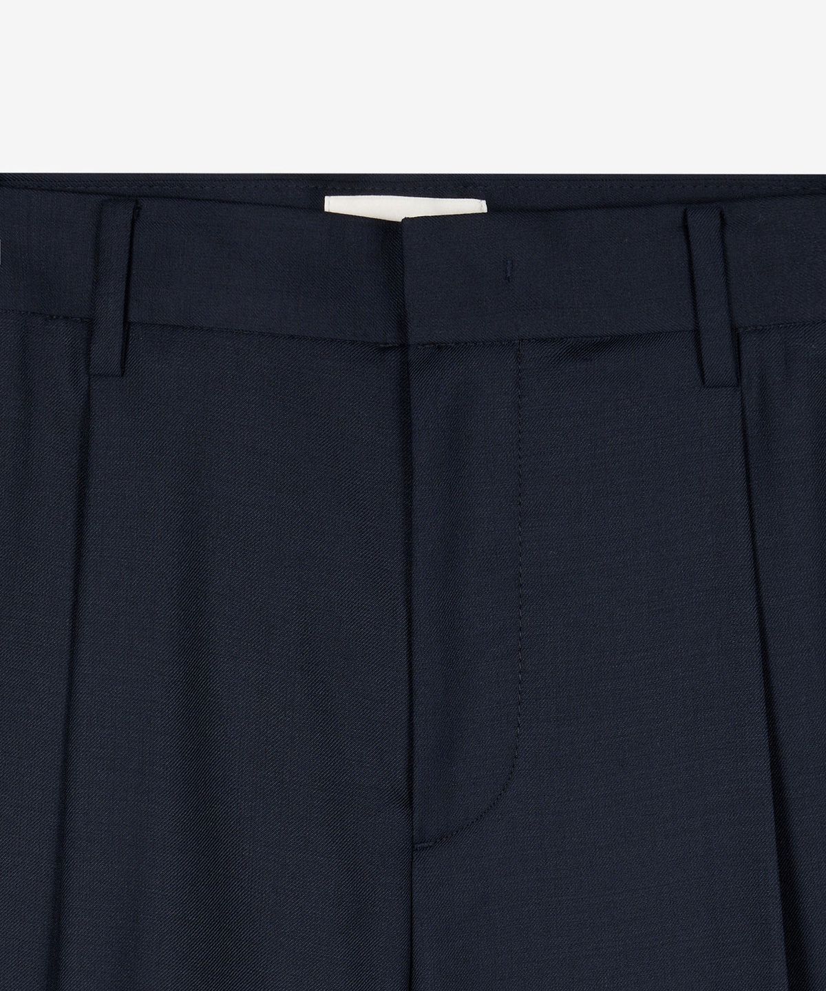 티엔지티(TNGT) Wool Blend Comfort Semi-Wide Pants (Navy) TNPA6F105N2