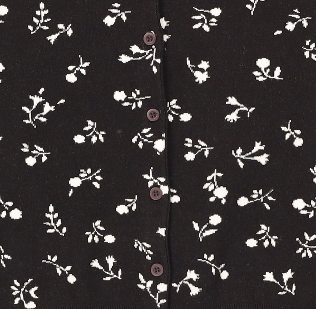 오디너리 홀리데이(ORDINARY HOLIDAY) 꽃 자카드 가디건 FLOWER JAQUARD CARDIGAN FREE
