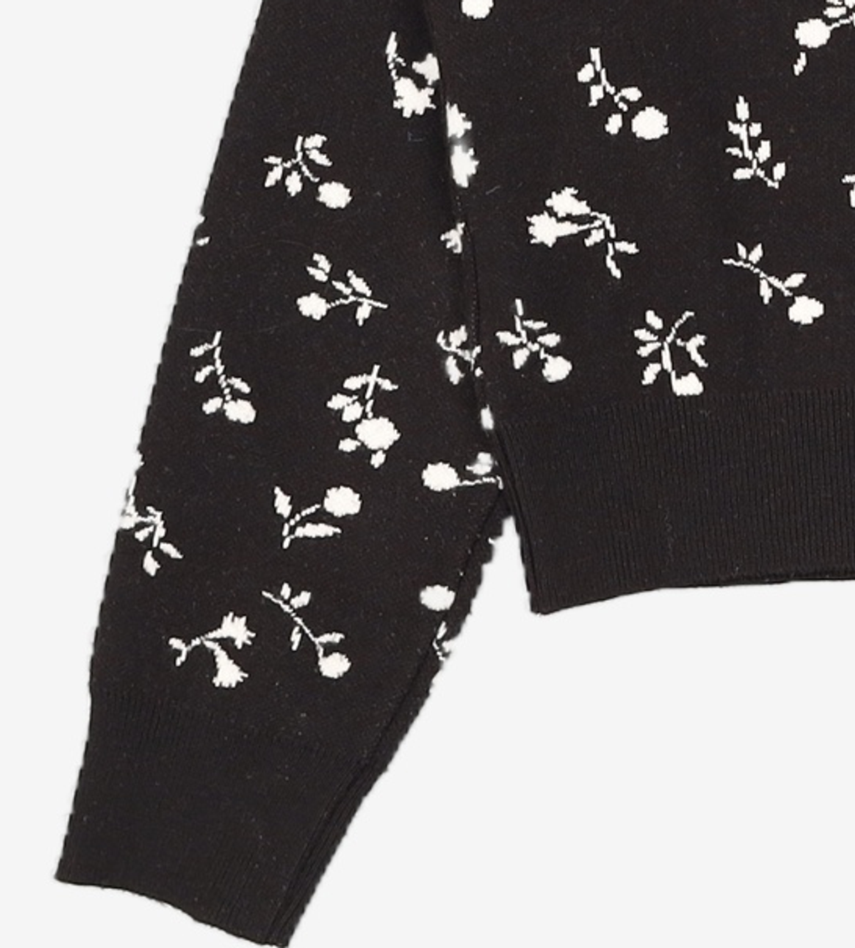 오디너리 홀리데이(ORDINARY HOLIDAY) 꽃 자카드 가디건 FLOWER JAQUARD CARDIGAN FREE