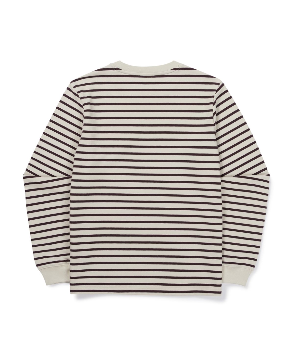 스노우피크 어패럴(SNOWPEAK APPAREL) 여성 스트라이프 긴팔 티셔츠 (S26FWFTL13) Wine