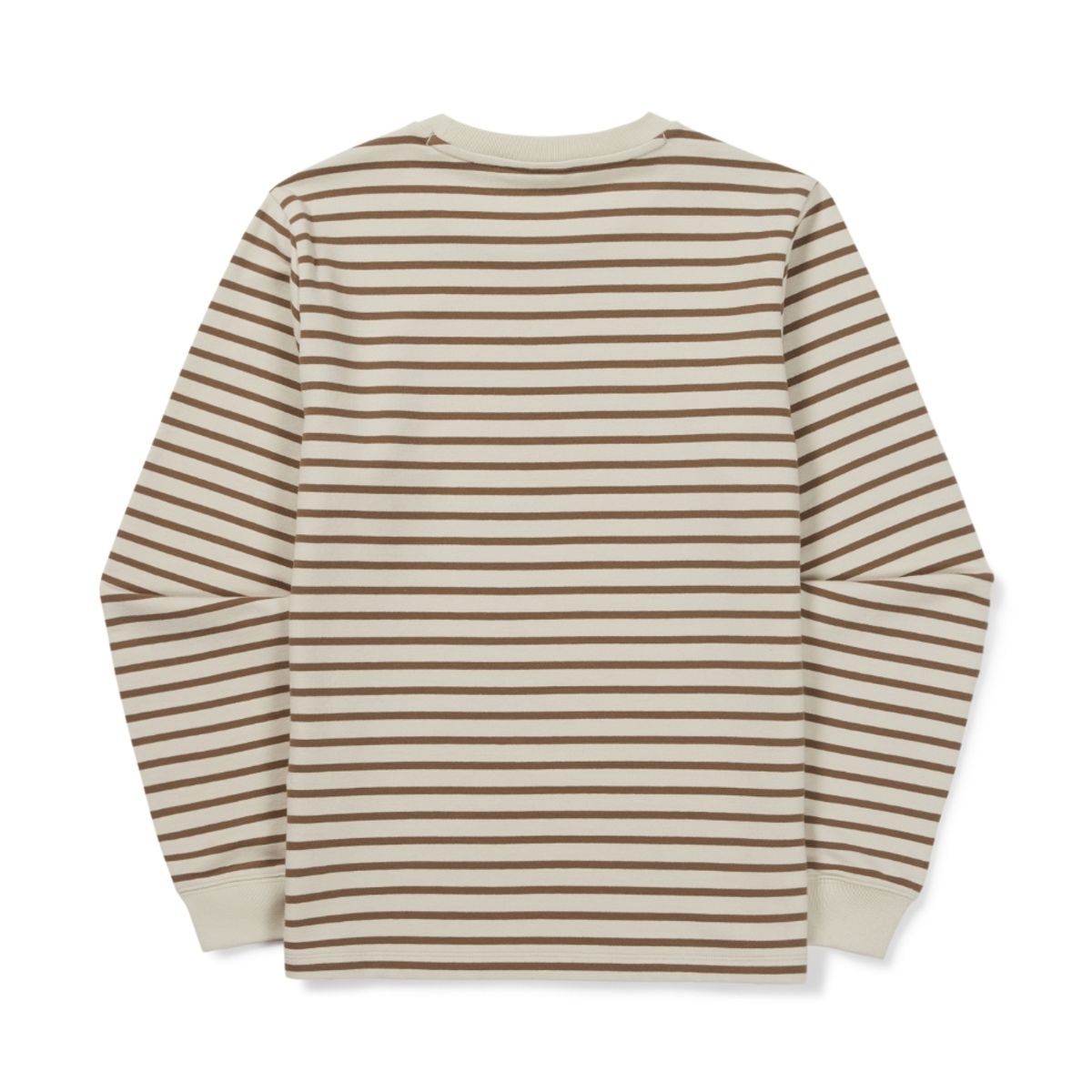 스노우피크 어패럴(SNOWPEAK APPAREL) 여성 스트라이프 긴팔 티셔츠 (S26FWFTL13) Tan Gray