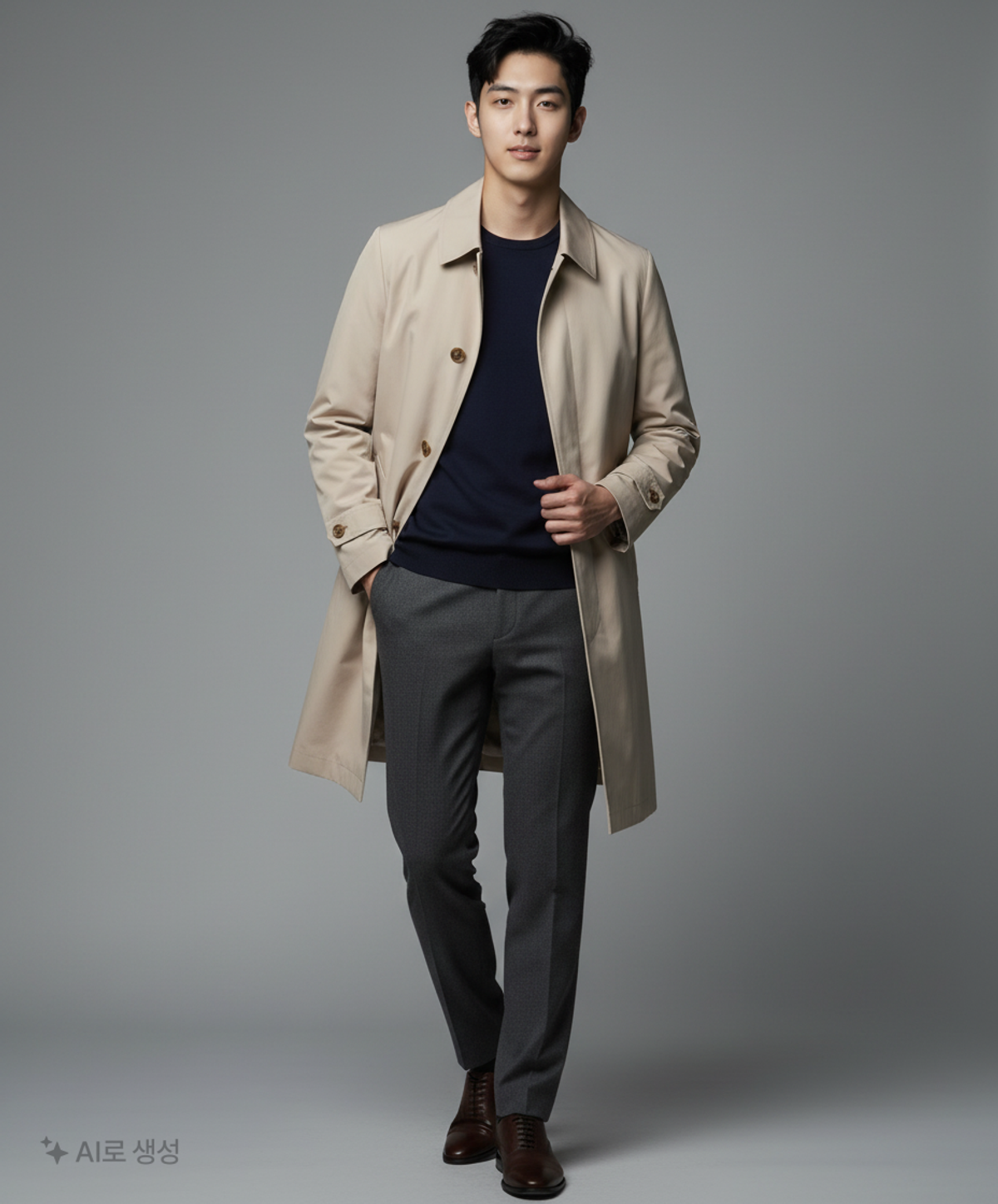 유니클로(UNIQLO) 봄 가을 코트 S