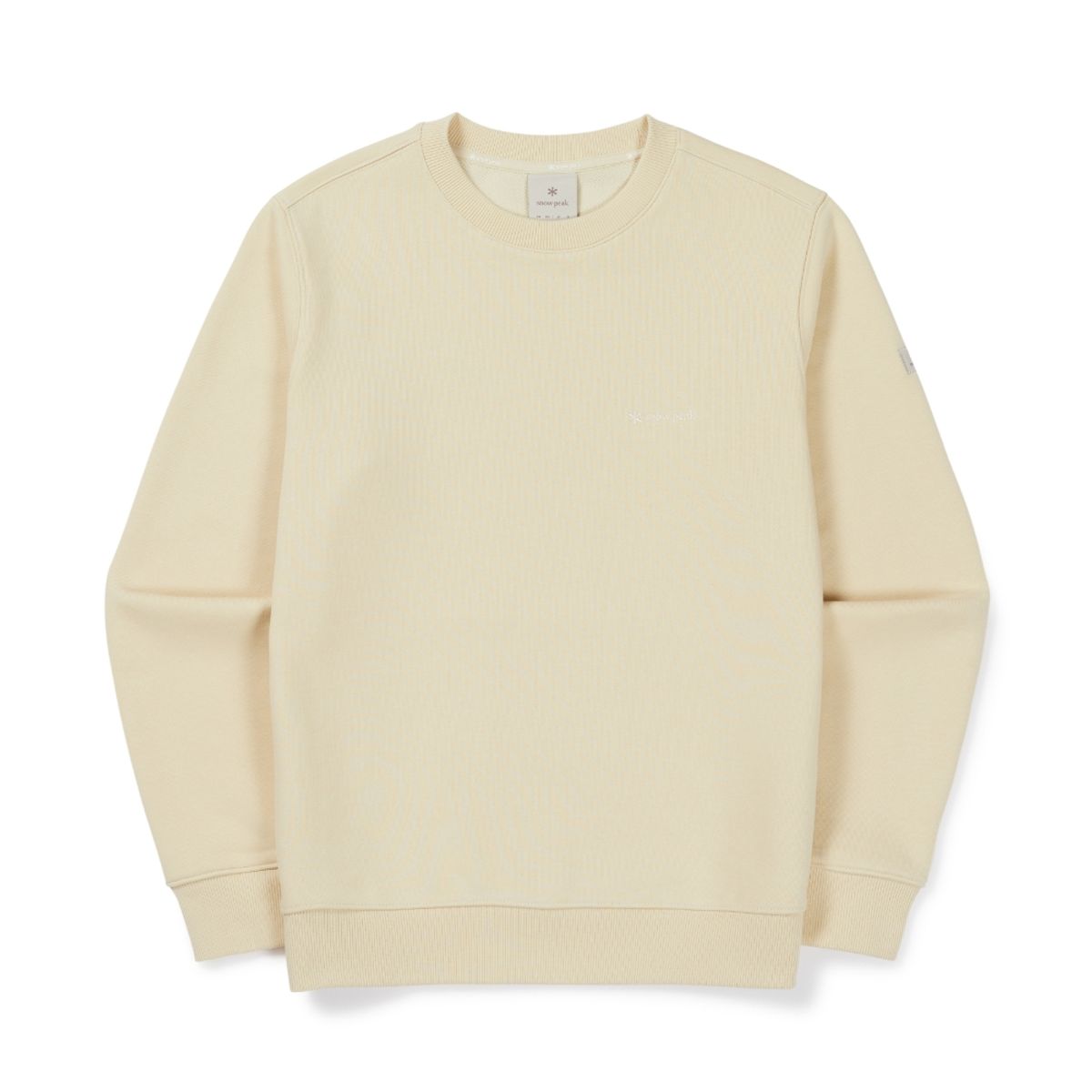 스노우피크 어패럴(SNOWPEAK APPAREL) 랜드 여성 맨투맨 (S26FWFHT61) Butter Ivory