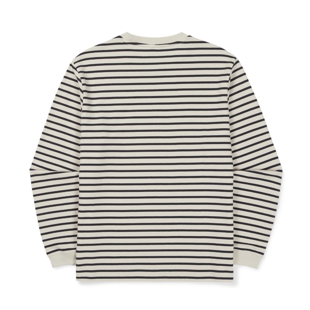 스노우피크 어패럴(SNOWPEAK APPAREL) 스트라이프 긴팔 티셔츠 (S26FMFTL12) Dark Navy