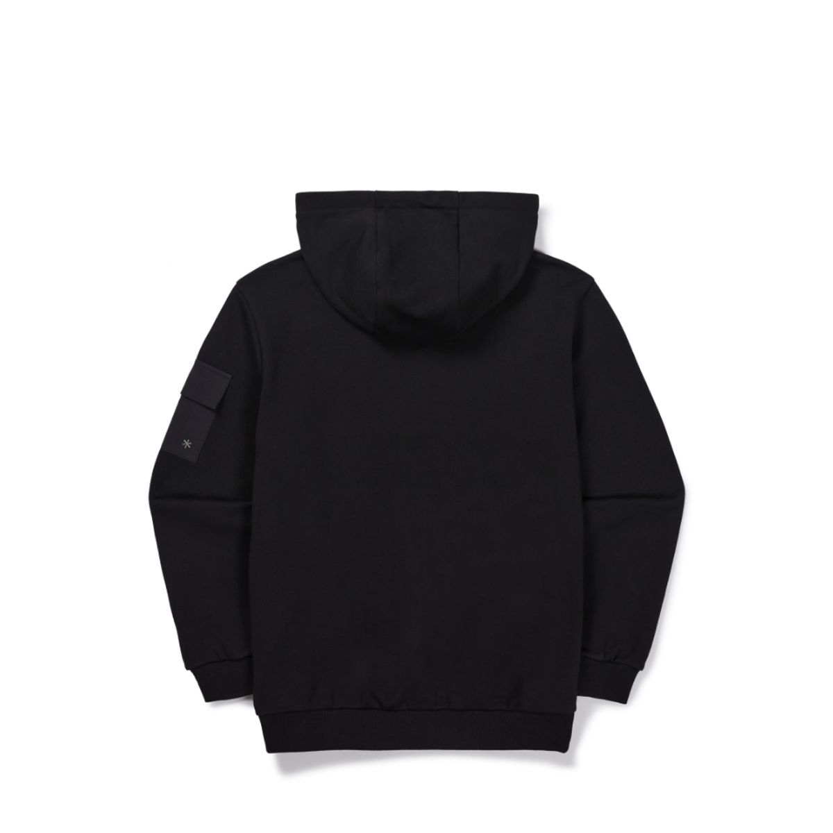 스노우피크 어패럴(SNOWPEAK APPAREL) 랜드 포켓 후드 티셔츠 (S26FMFHD60) Black
