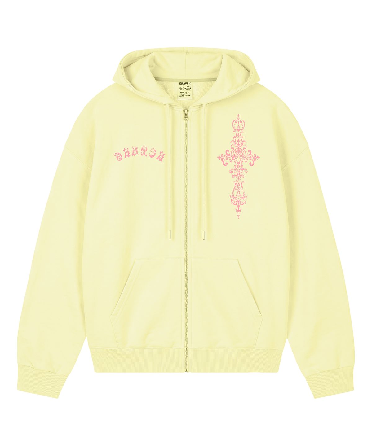 그레이버 오디너리(GRAVER ORDINARY) [ODNR UNISEX]G SIM 후드집업_5color
