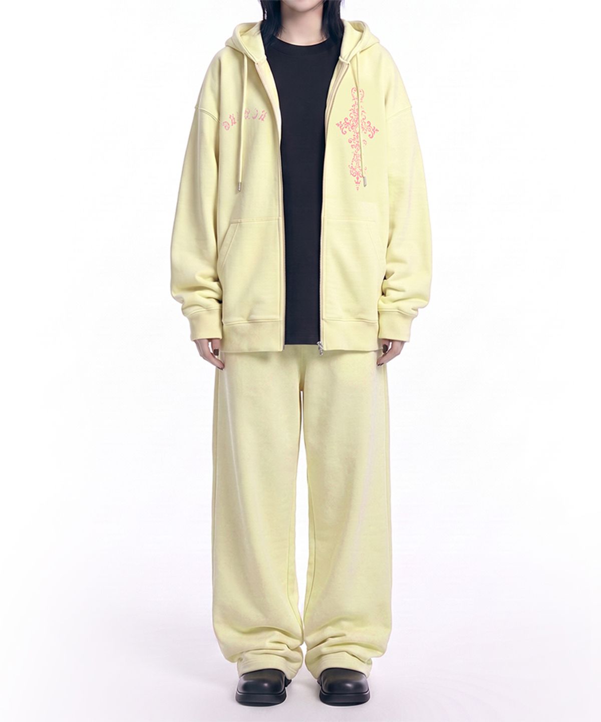 그레이버 오디너리(GRAVER ORDINARY) [ODNR UNISEX]G SIM 후드집업_5color
