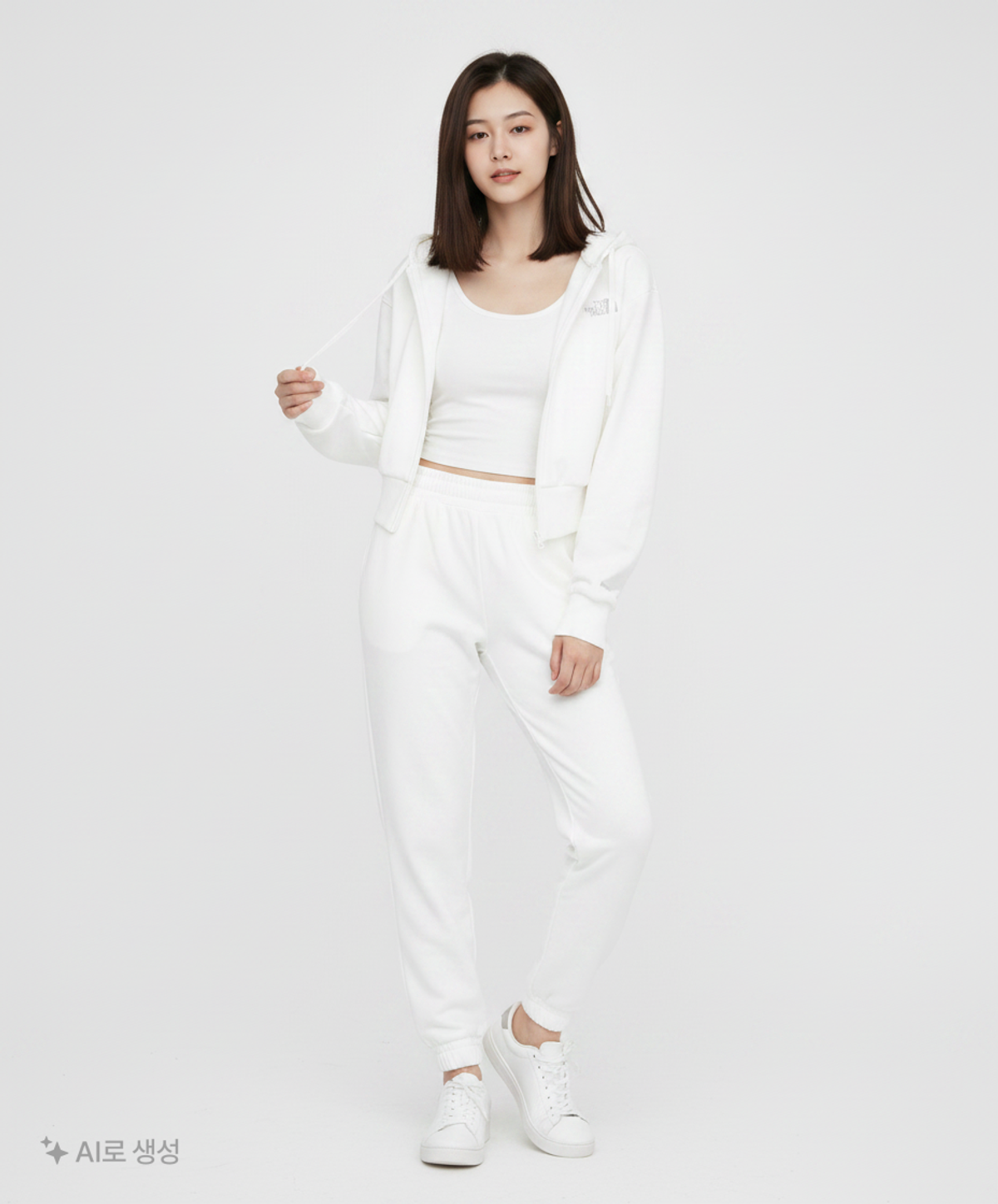 노스페이스(THE NORTH FACE) NJ5JQ01L 화이트라벨 컴피 후드 집업 85
